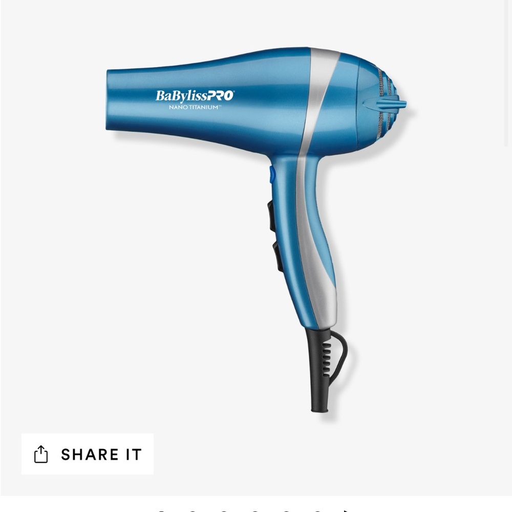 Brand New Babyliss Pro 2000 Watt Ionic Dryer
